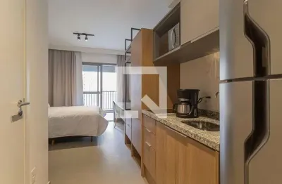 Kitnet / stúdio para aluguel - moema, 1 quarto,  26 m² - são paulo