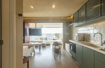 Kitnet / stúdio para aluguel - moema, 1 quarto,  35 m² - são paulo