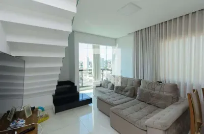 Cobertura para aluguel - novo riacho, 3 quartos,  167 m² - contagem