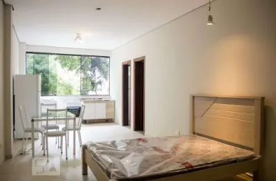 Kitnet / stúdio para aluguel - barcelona, 1 quarto,  33 m² - são caetano do sul