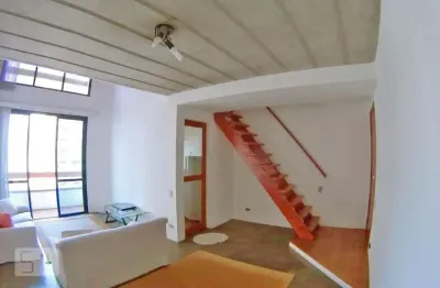 Apartamento para aluguel - moema, 1 quarto,  60 m² - são paulo