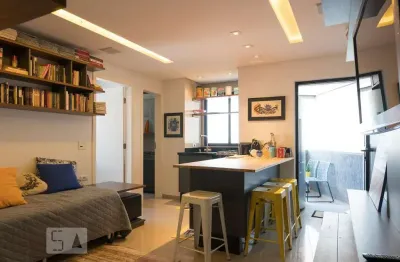 Apartamento para aluguel - centro, 1 quarto,  54 m² - curitiba