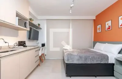 Kitnet / stúdio para aluguel - chácara santo antonio, 1 quarto,  23 m² - são paulo