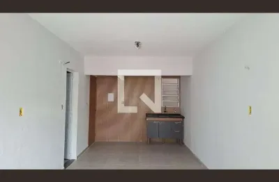 Kitnet / stúdio para aluguel - aviação, 1 quarto,  27 m² - praia grande