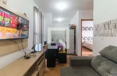Apartamento para aluguel - vila ararat, 2 quartos,  45 m² - poá
