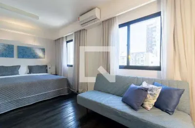 Kitnet / stúdio para aluguel - moema, 1 quarto,  34 m² - são paulo