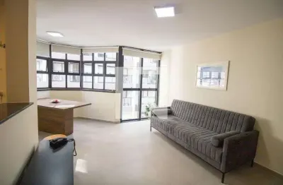 Apartamento para aluguel - brooklin, 1 quarto,  50 m² - são paulo