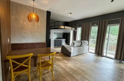 Kitnet / stúdio para aluguel - alphaville, 1 quarto,  50 m² - santana de parnaíba