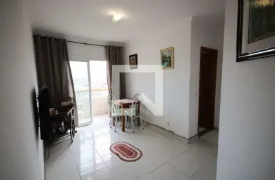 Apartamento para aluguel - vila tupi, 1 quarto,  50 m² - praia grande