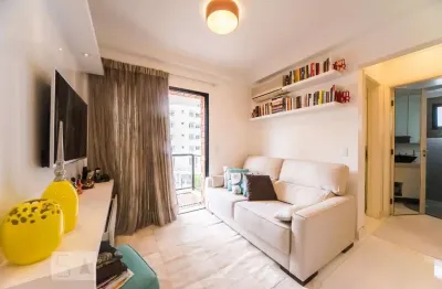 Apartamento para aluguel - moema, 1 quarto,  50 m² - são paulo