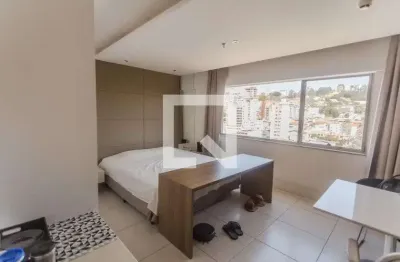 Kitnet / stúdio para aluguel - cidade jardim, 1 quarto,  30 m² - belo horizonte