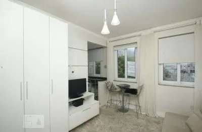 Kitnet / stúdio para aluguel - botafogo, 1 quarto,  30 m² - rio de janeiro