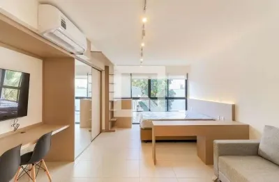 Kitnet / stúdio para aluguel - campo belo, 1 quarto,  30 m² - são paulo