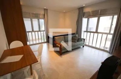 Apartamento para aluguel - canto do forte, 1 quarto,  46 m² - praia grande