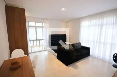 Apartamento para aluguel - canto do forte, 1 quarto,  46 m² - praia grande