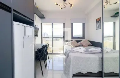 Kitnet / stúdio para aluguel - chácara santo antonio, 1 quarto,  24 m² - são paulo