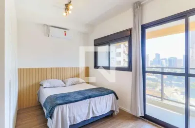 Kitnet / stúdio para aluguel - chácara santo antonio, 1 quarto,  28 m² - são paulo