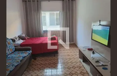 Apartamento para aluguel - boqueirão, 1 quarto,  39 m² - praia grande