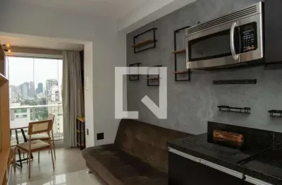 Kitnet / stúdio para aluguel - brooklin, 1 quarto,  35 m² - são paulo
