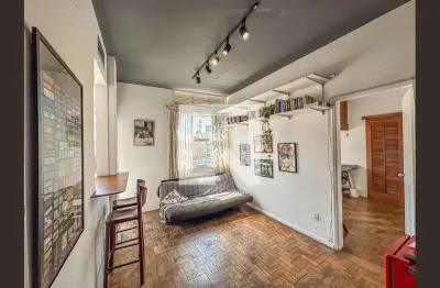 Apartamento para aluguel - botafogo, 1 quarto,  50 m² - rio de janeiro