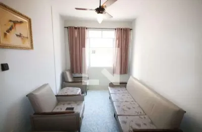 Apartamento para aluguel - vila assunção, 1 quarto,  47 m² - praia grande