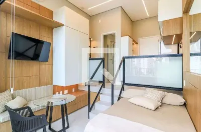 Kitnet / stúdio para aluguel - brooklin, 1 quarto,  28 m² - são paulo