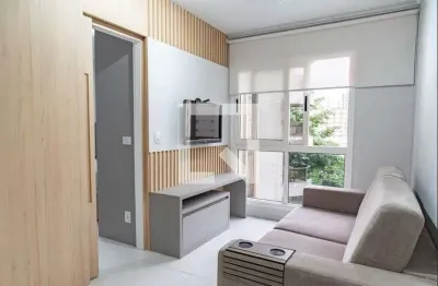 Apartamento com 1 quarto para alugar na Avenida Chibarás, Moema, São Paulo