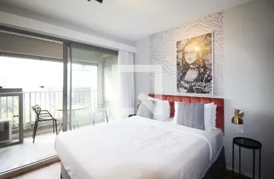 Kitnet / stúdio para aluguel - moema, 1 quarto,  30 m² - são paulo