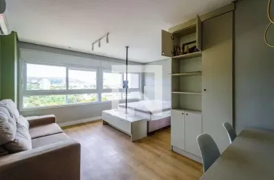 Apartamento para aluguel - partenon, 1 quarto,  42 m² - porto alegre