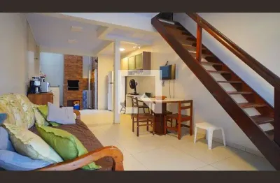 Apartamento para aluguel - canasvieiras, 2 quartos,  70 m² - florianópolis