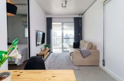 Apartamento para aluguel - brooklin, 1 quarto,  44 m² - são paulo