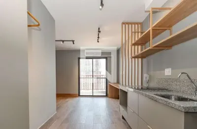Kitnet / stúdio para aluguel - brooklin, 1 quarto,  25 m² - são paulo