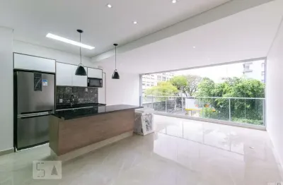 Apartamento para aluguel - moema, 1 quarto,  70 m² - são paulo
