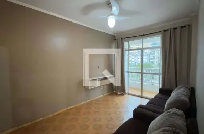 Apartamento para aluguel - guilhermina, 1 quarto,  52 m² - praia grande