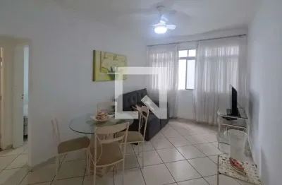 Apartamento para aluguel - boqueirão, 1 quarto,  57 m² - santos
