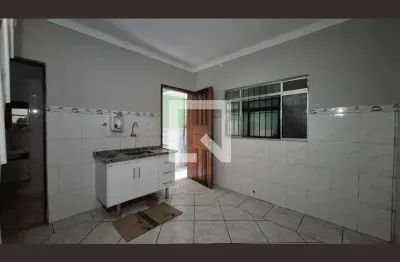 Casa para aluguel - jardim itapoan, 1 quarto,  40 m² - santo andré