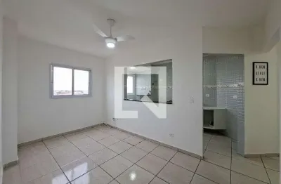 Apartamento para aluguel - vila tupi, 1 quarto,  45 m² - praia grande