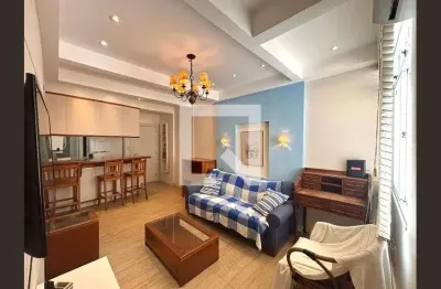 Apartamento para aluguel - copacabana, 1 quarto,  42 m² - rio de janeiro