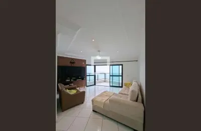 Apartamento para aluguel - boqueirão, 3 quartos,  122 m² - praia grande