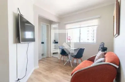 Apartamento para aluguel - centro, 1 quarto,  30 m² - curitiba