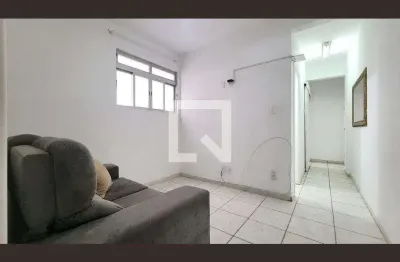 Apartamento para aluguel - gonzaga , 1 quarto,  60 m² - santos