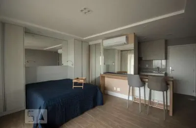 Kitnet / stúdio para aluguel - brooklin, 1 quarto,  41 m² - são paulo