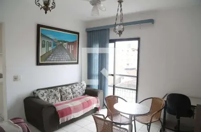 Apartamento para aluguel - guilhermina, 1 quarto,  87 m² - praia grande