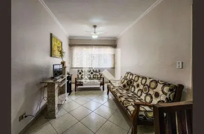Apartamento para aluguel - ponta da praia, 1 quarto,  86 m² - santos