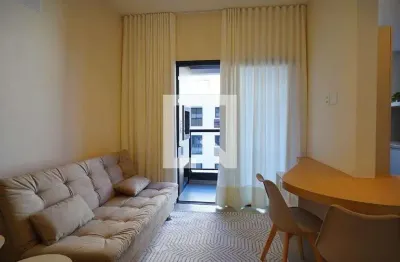 Apartamento para aluguel - centro, 1 quarto,  50 m² - florianópolis