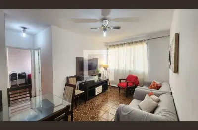 Apartamento para aluguel - embaré, 1 quarto,  57 m² - santos