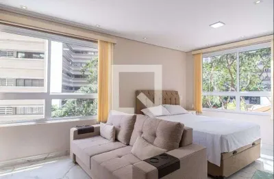 Kitnet / stúdio para aluguel - consolação, 1 quarto,  28 m² - são paulo