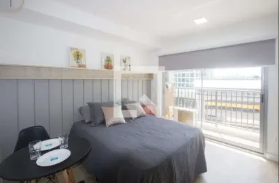 Kitnet / stúdio para aluguel - brooklin, 1 quarto,  25 m² - são paulo