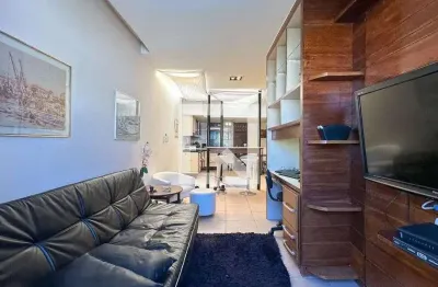Cobertura para aluguel - lagoa, 1 quarto,  65 m² - rio de janeiro