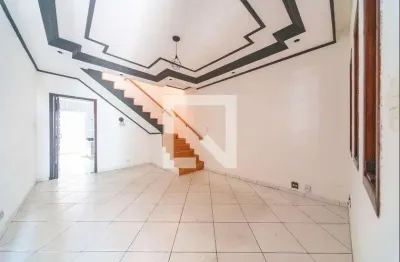 Casa para aluguel - vila américa, 2 quartos,  120 m² - santo andré